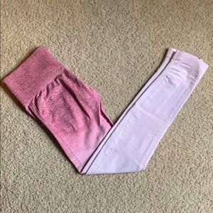 Gymshark High Waisted Seamless Ombré Leggings